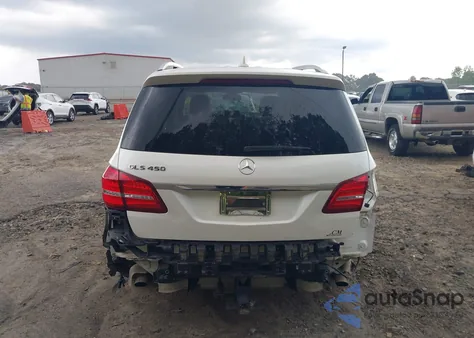 2017 Mercedes-Benz Gls 450 4Matic z USA, uszkodzony, nr VIN 4JGDF6EEXHA984587
